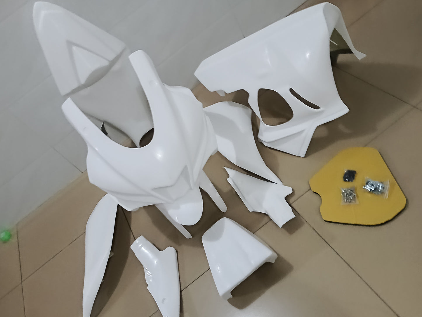 ---AU STOCKING--- Yamaha R3 YZF-R3 2019-2024 Fiberglass Race Fairing Kit Unpainted