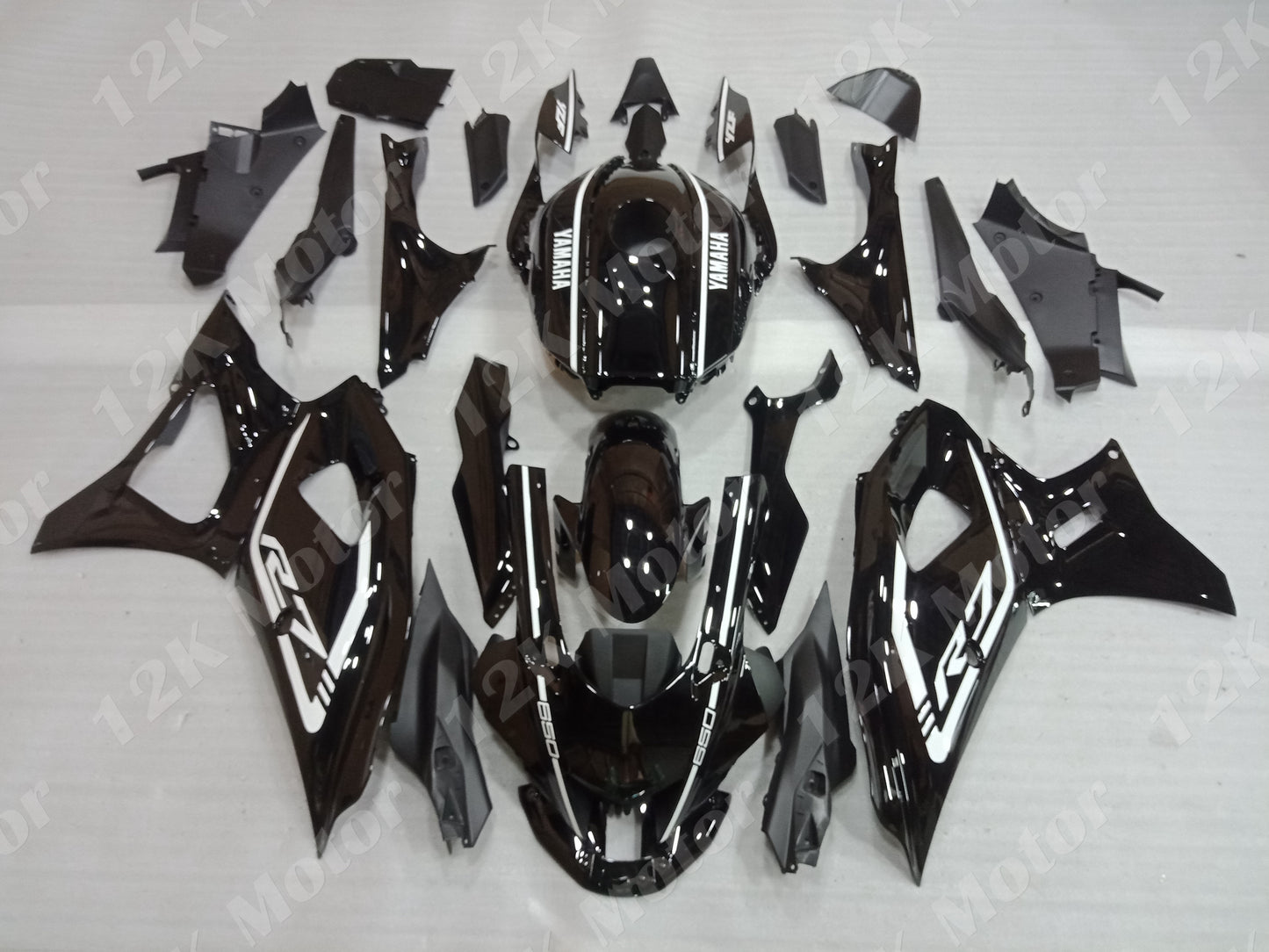 Black Fairing Kit For Yamaha R7
