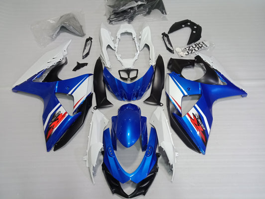 ---AU STOCKING---Blue White Fairing Kit For Suzuki GSXR GSX-R 1000 2009 - 2016