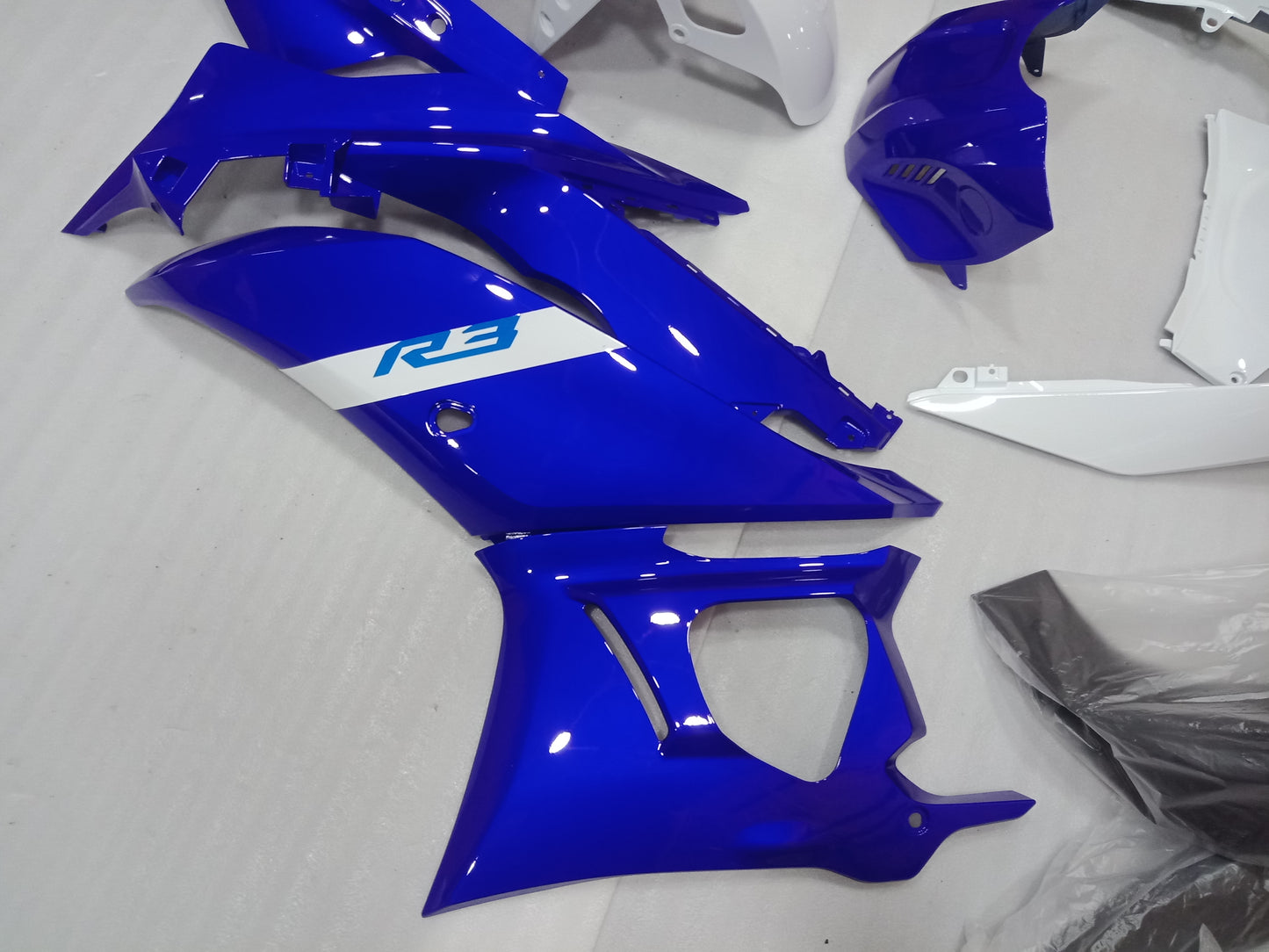 ---AU STOCKING---Blue Design Fairing Kit For Yamaha R3 YZF-R3 2019-2024