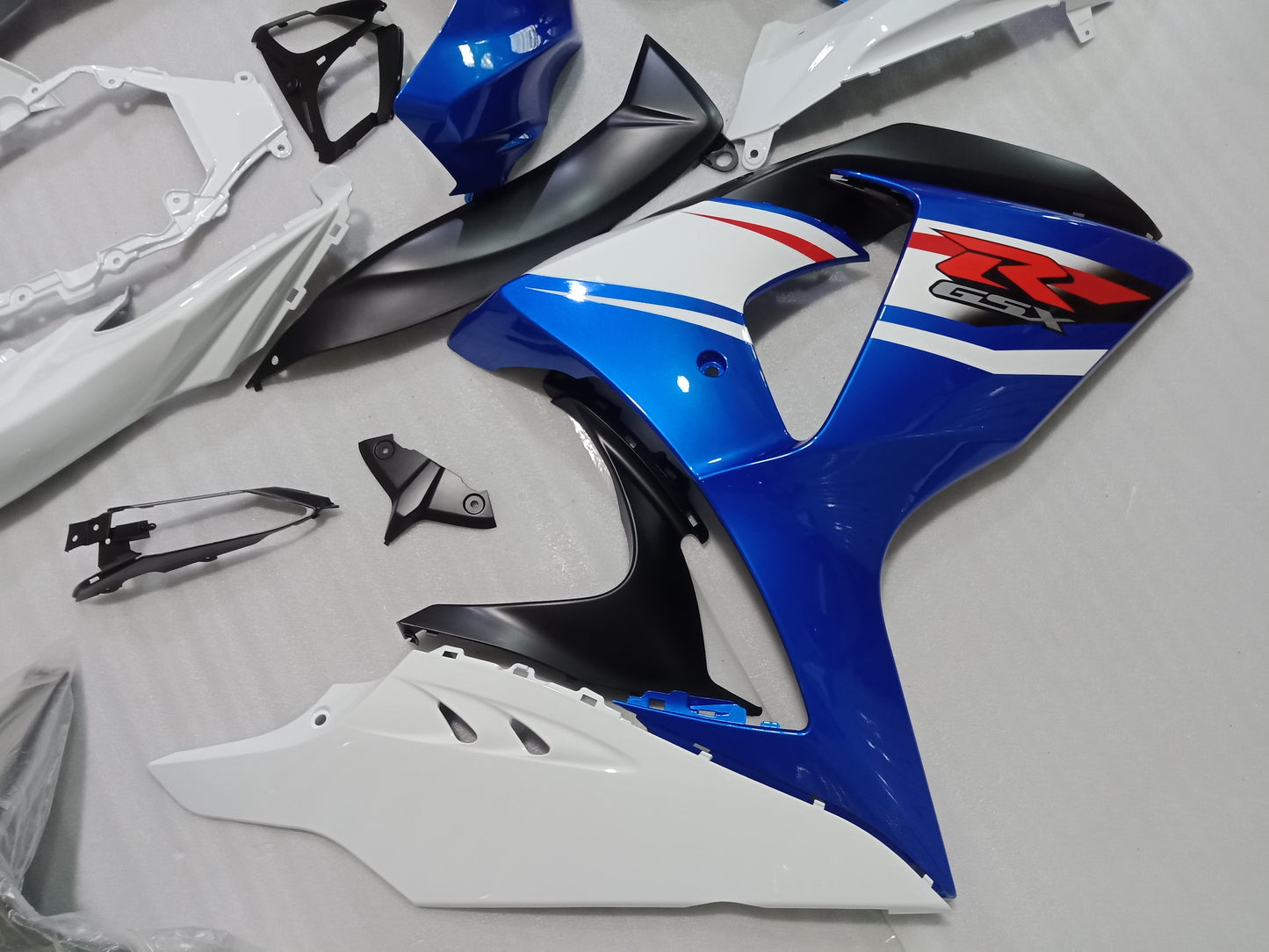 ---AU STOCKING---Blue White Fairing Kit For Suzuki GSXR GSX-R 1000 2009 - 2016