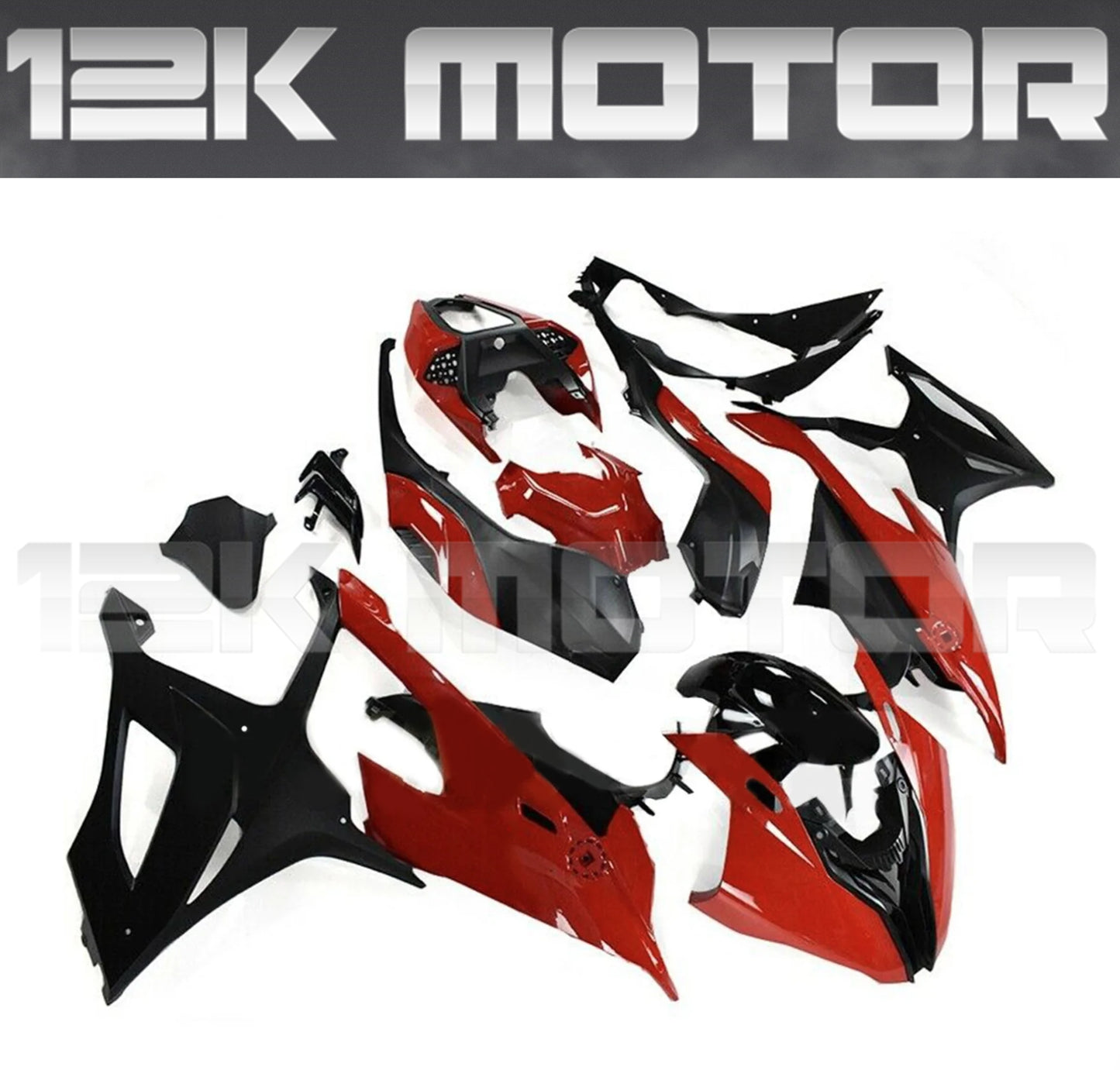 BMW S1000RR 2019-2022 Red Fairing Set