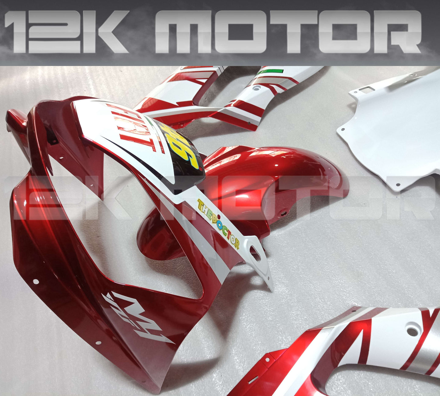 1998 - 2002 Candy Red Yamaha YZF R6 Fairing 05