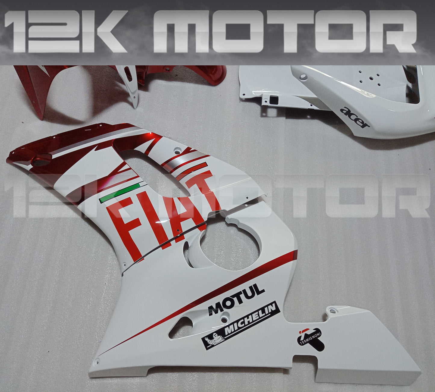 1998 - 2002 Candy Red Yamaha YZF R6 Fairing 06