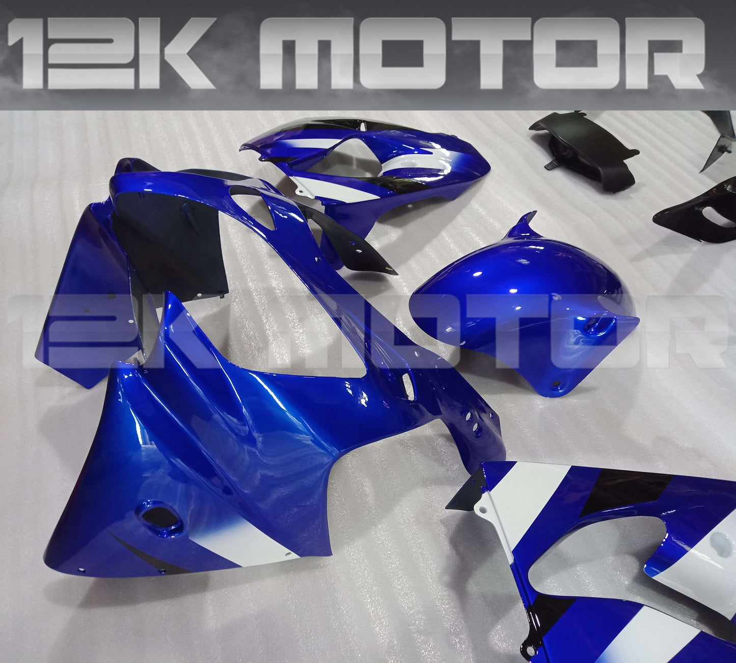 2002 - 2004 Blue Color Fairing Kawasaki ZX9R Fairing 05