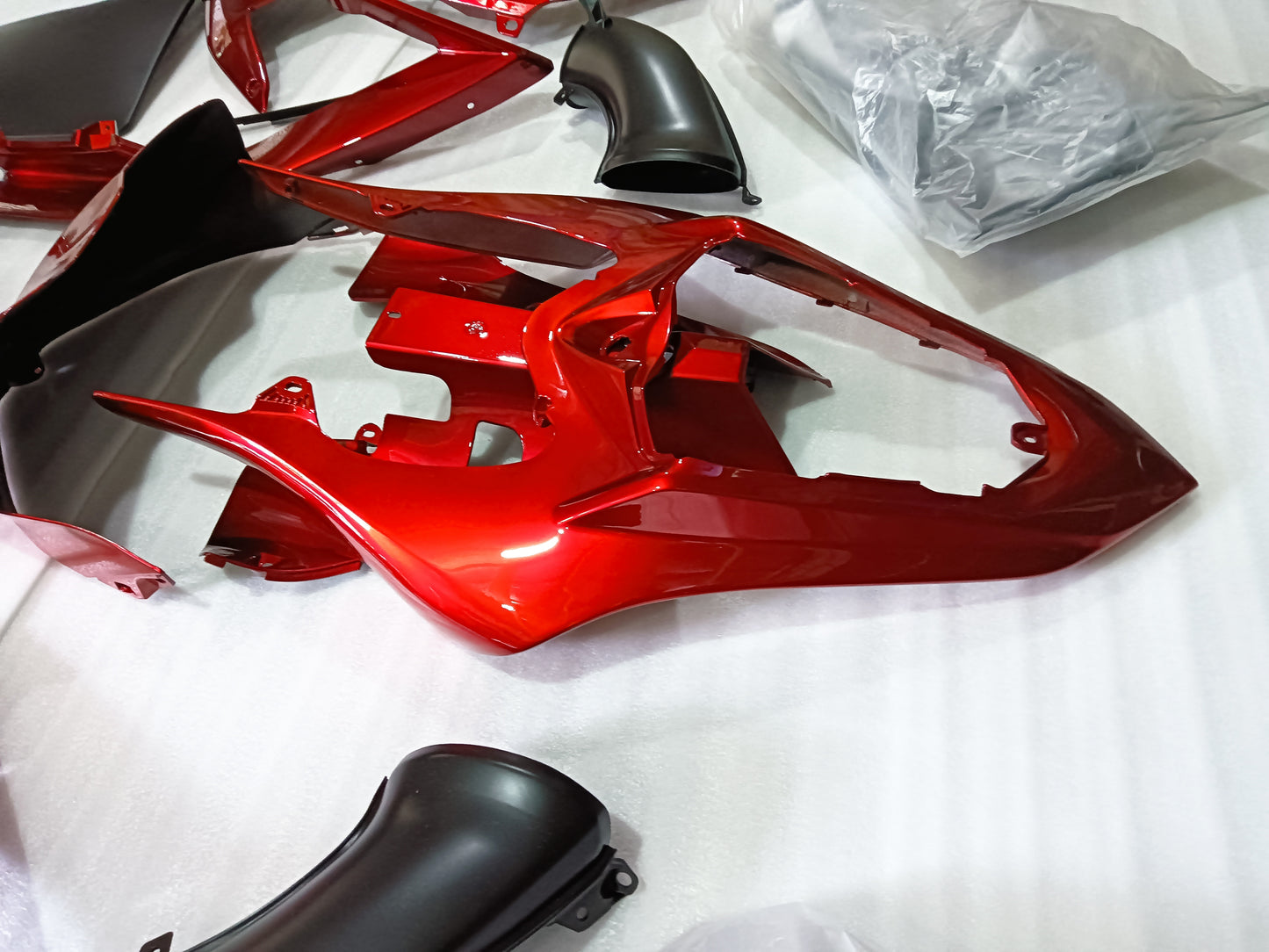 2007 - 2008 Yamaha YZF R1 Fairing Black Fairing Kit 06