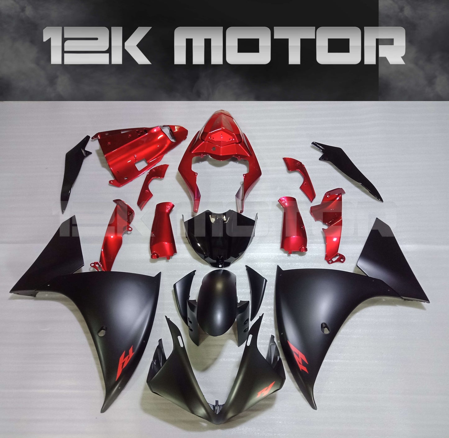 2009 - 2012 Yamaha Fairing kit 01