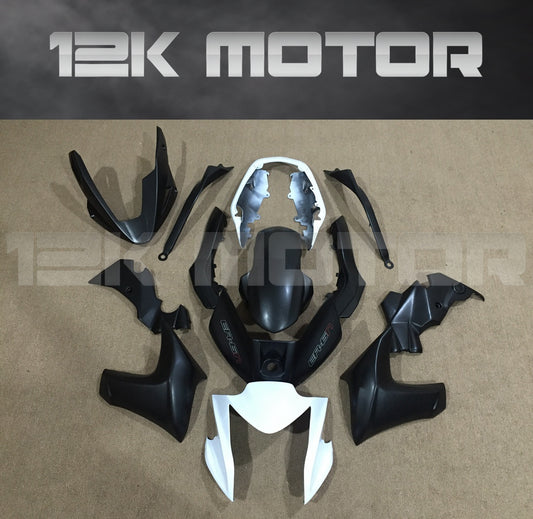 2010 - 2015 Kawasaki ER6N Black Fairing 02
