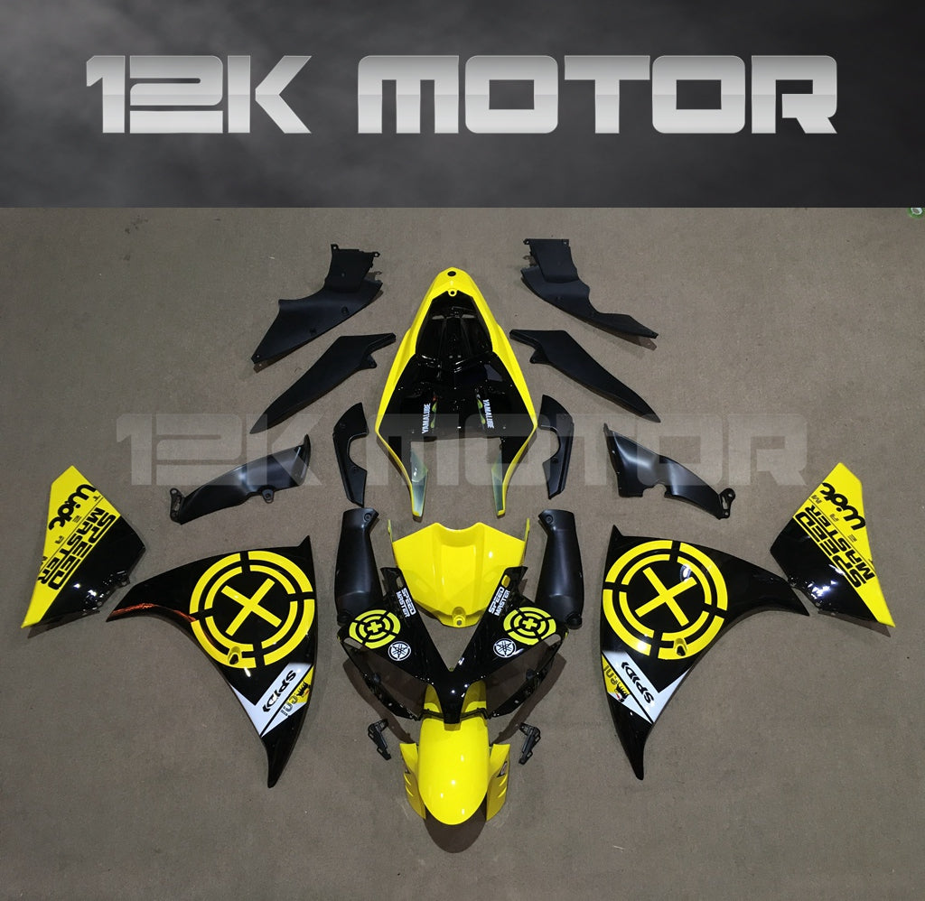 Yellow Fairing For Yamaha YZF R1 Fairing 01