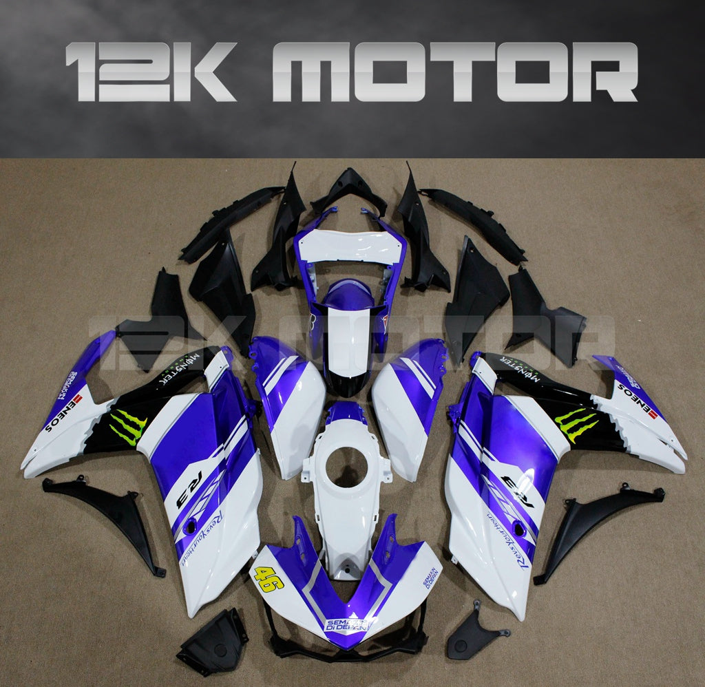2015 - 2017 Yamaha R3 Fairing 01
