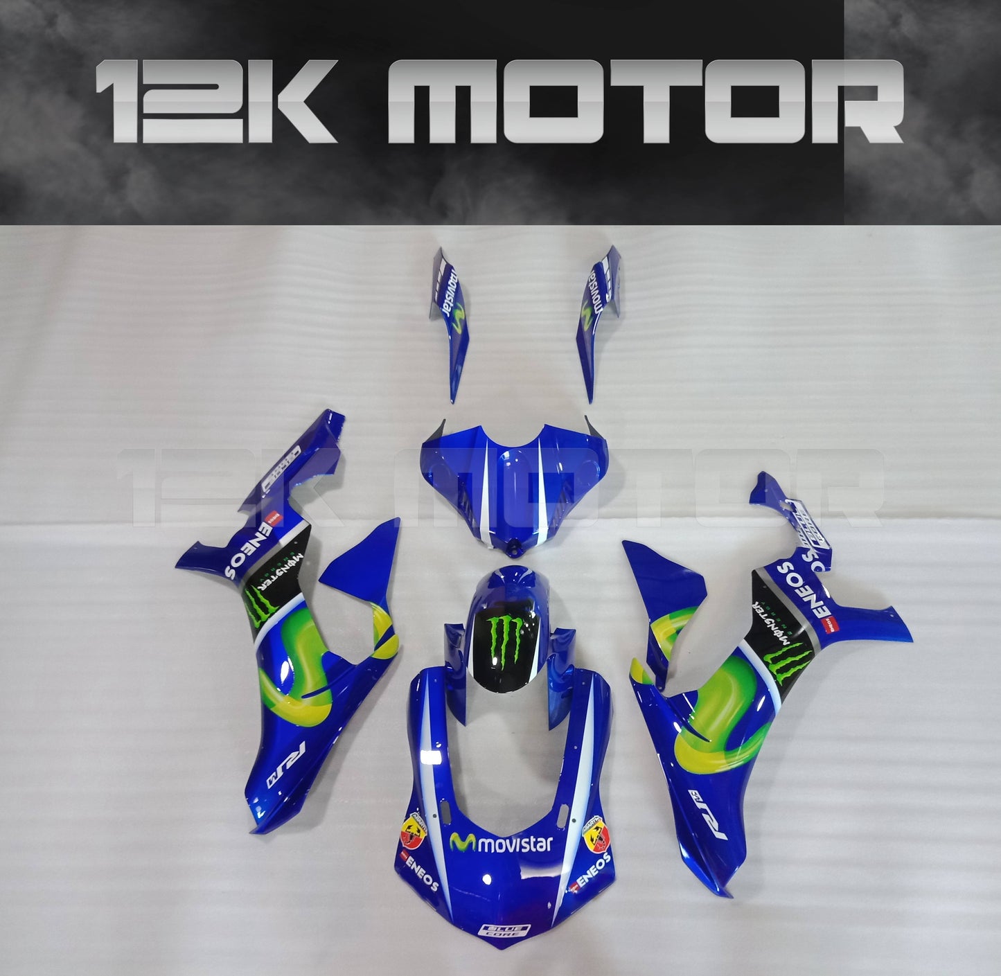 Movistar Scheme Fairing Kit for Yamaha R1 2015-2019