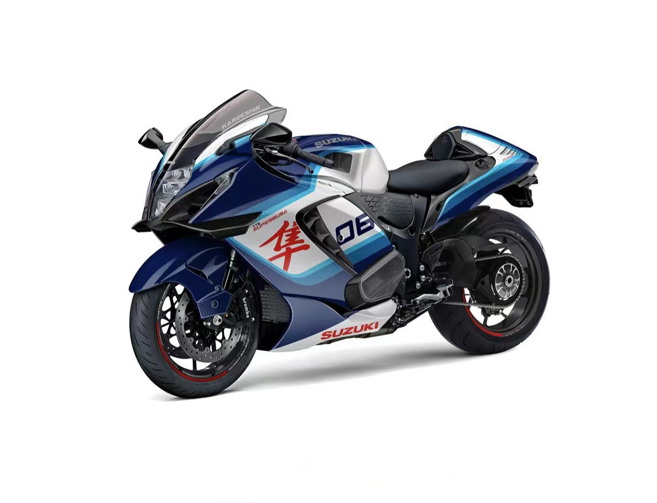 2021 - 2023 Suzuki Hayabusa GSX1300R Fairing 07