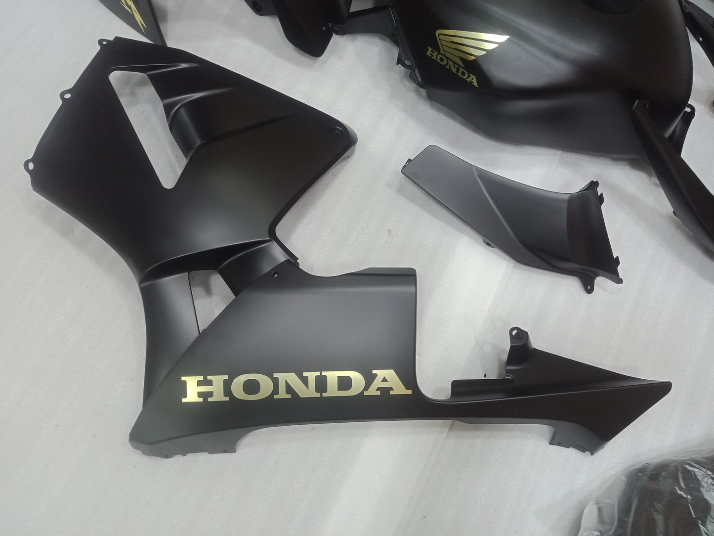 ---AU STOCKING---Fit Honda CBR600RR 2005 2006 Matt Black Fairing Kit
