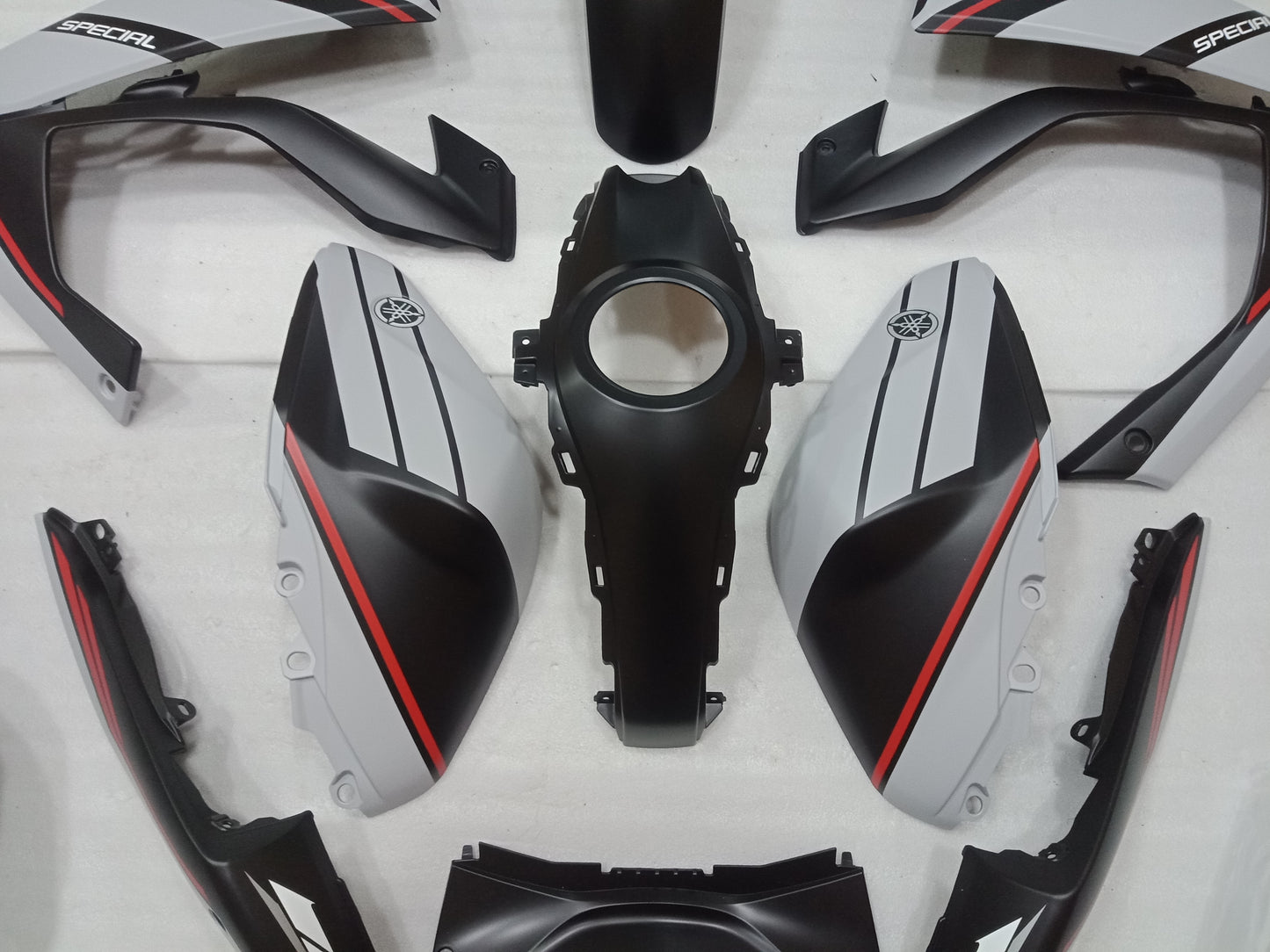 ---AU STOCKING--- MATT BLACK Fairing Kit For Yamaha R3 2015 2016 2017