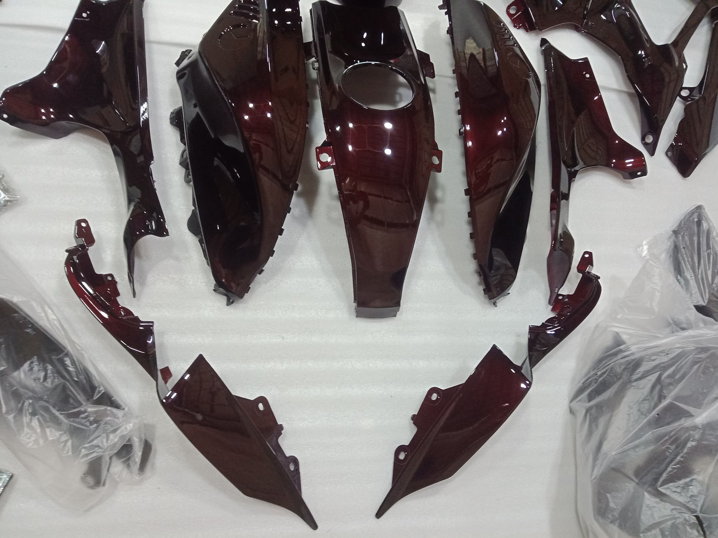 Dark Red Fairing fit for Yamaha R7