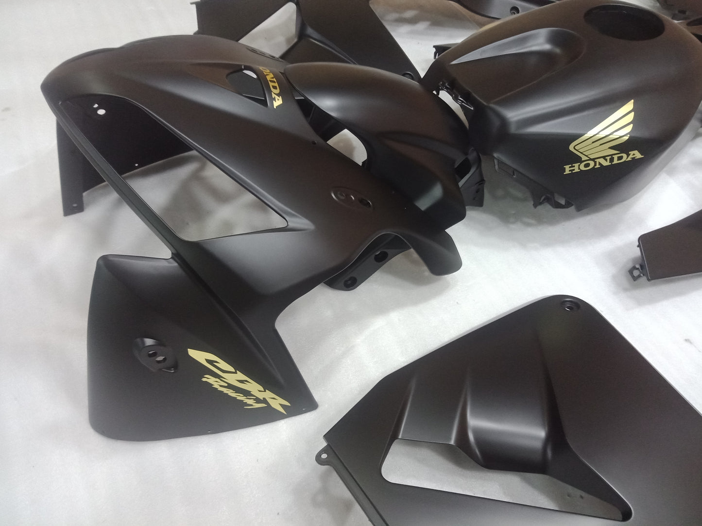 ---AU STOCKING---Fit Honda CBR600RR 2005 2006 Matt Black Fairing Kit