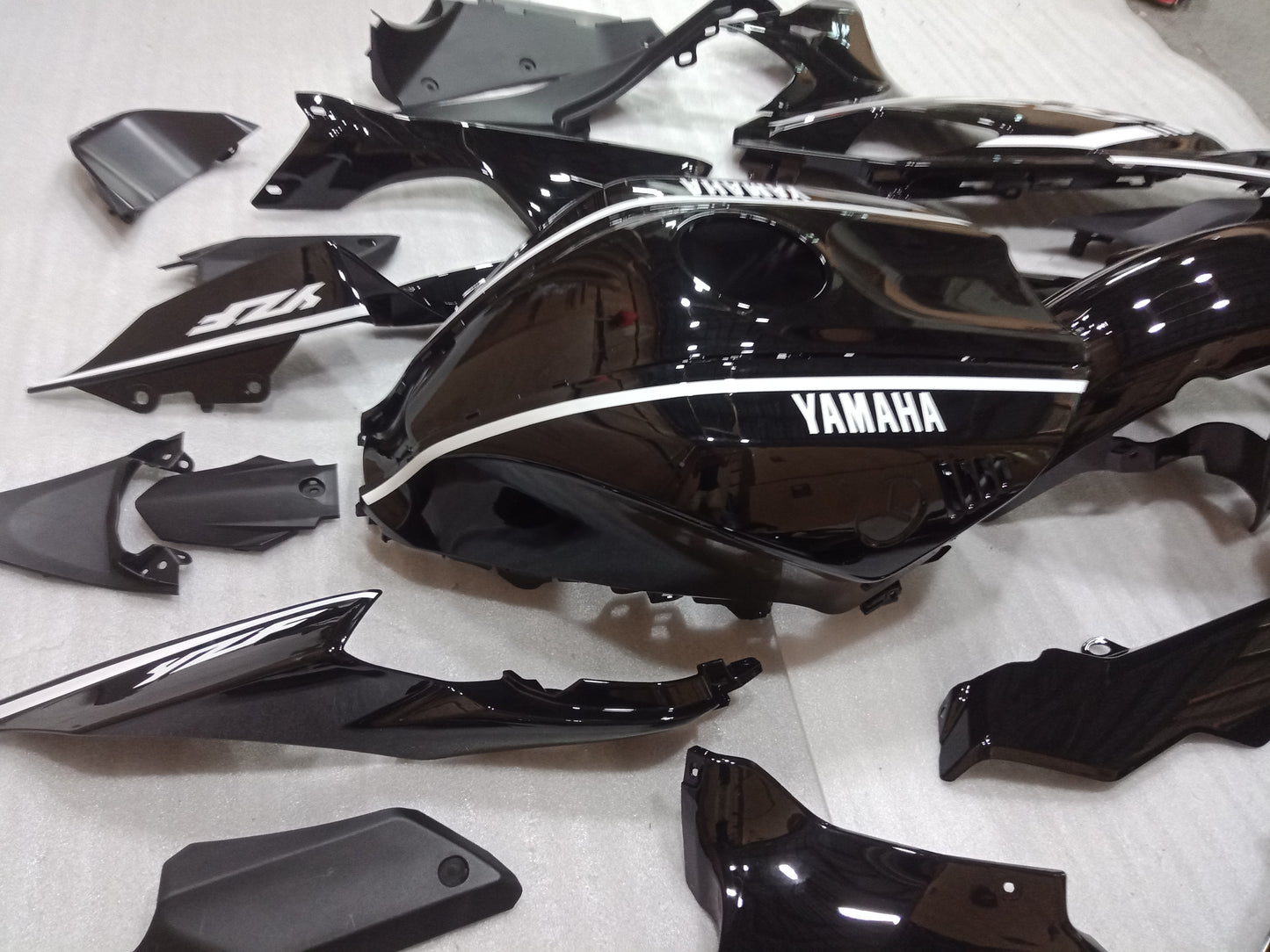 Black Fairing Kit For Yamaha R7