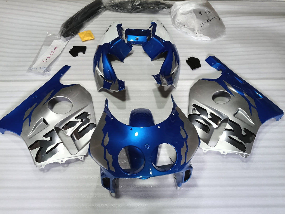 ---AU STOCKING---Fit Honda CBR250RR MC22 Fairing Kit Blue and Silver