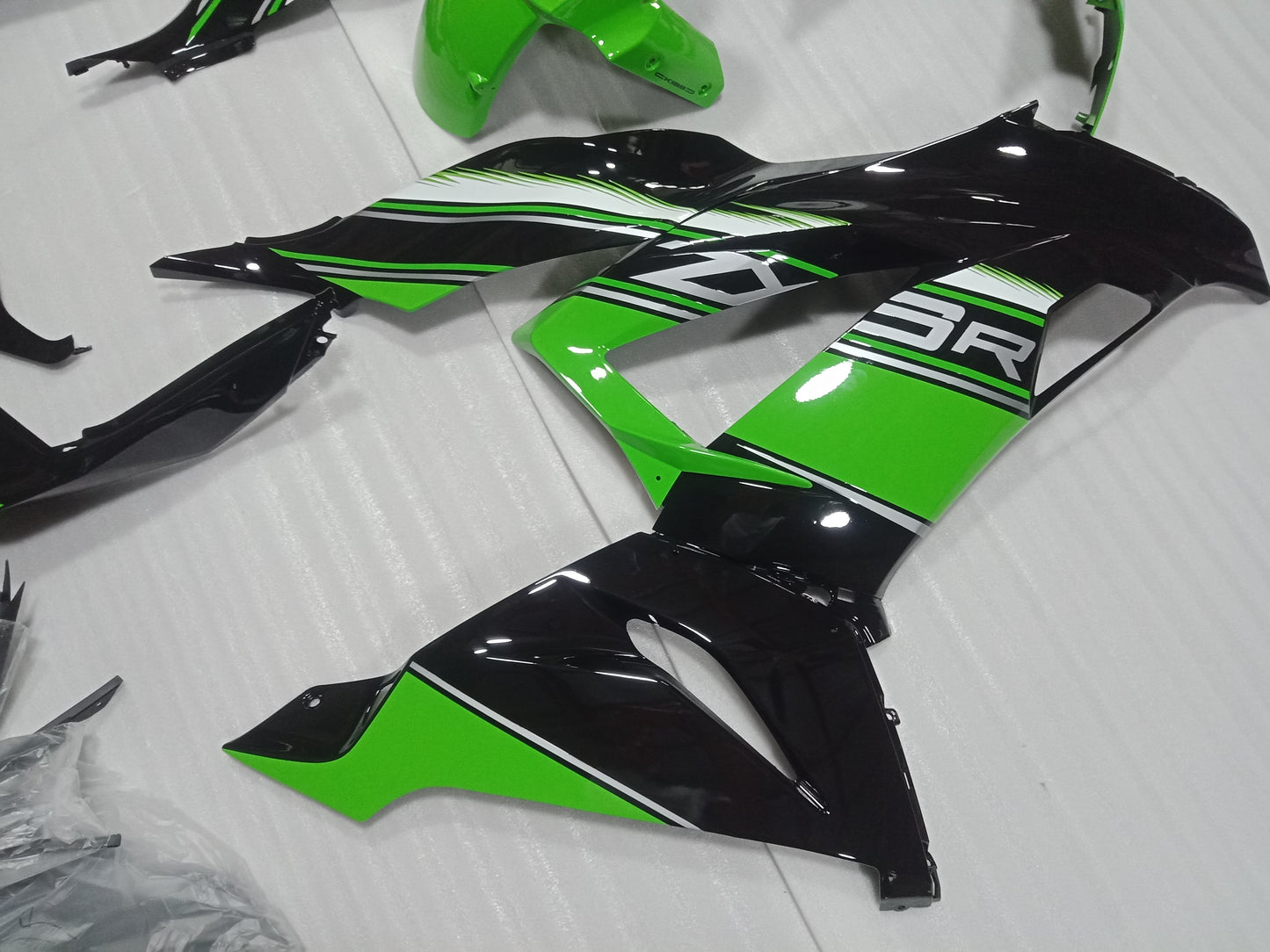 ---AUSTOCKING---Fit Kawasaki ZX-6R 2013 - 2018 Green Fairing Kit