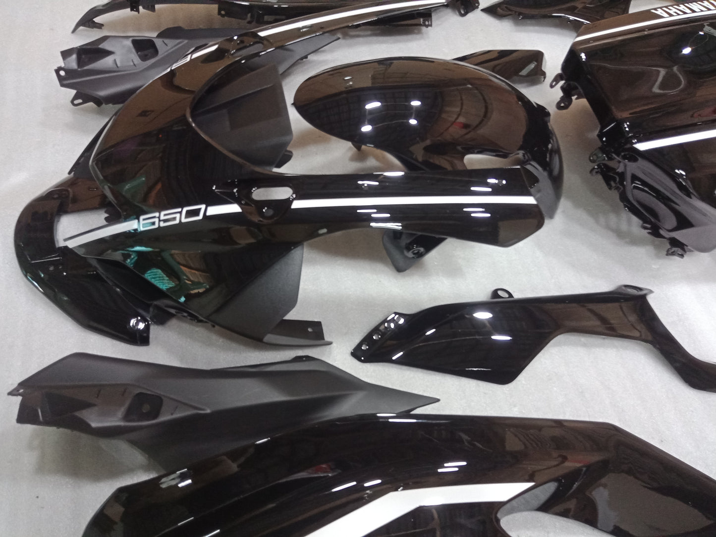 Black Fairing Kit For Yamaha R7