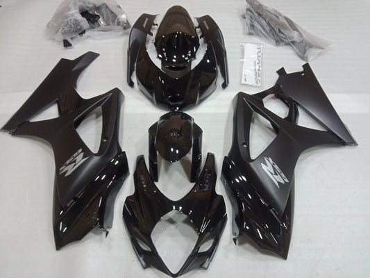 ---Ready to Ship--- Black Suzuki GSXR GSX-R 1000 2007 2008 Fairing Kit