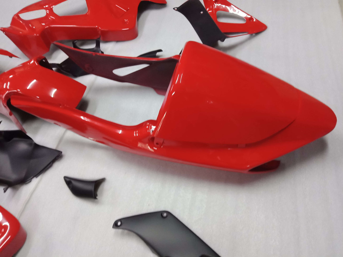 Red Fairing Kit Fit HONDA VFR800 1998-2001