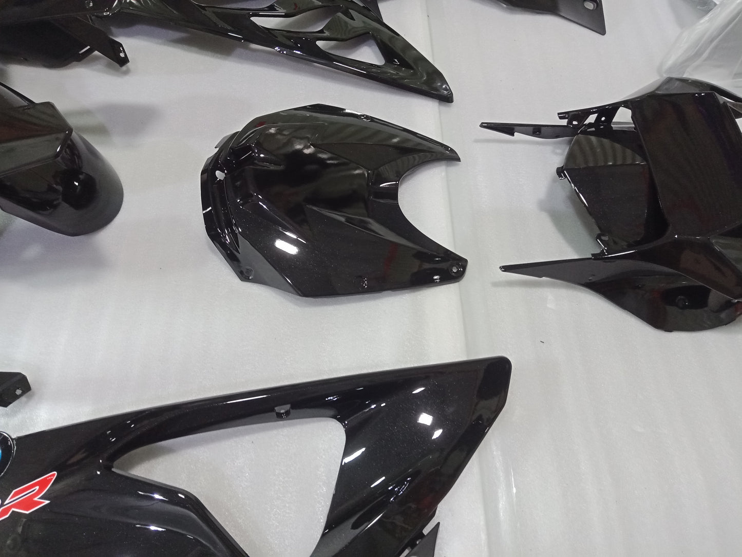 ---AU STOCKING---Black Fairing Kit for BMW S1000RR 2009 2010 2011 2012 2013 2014