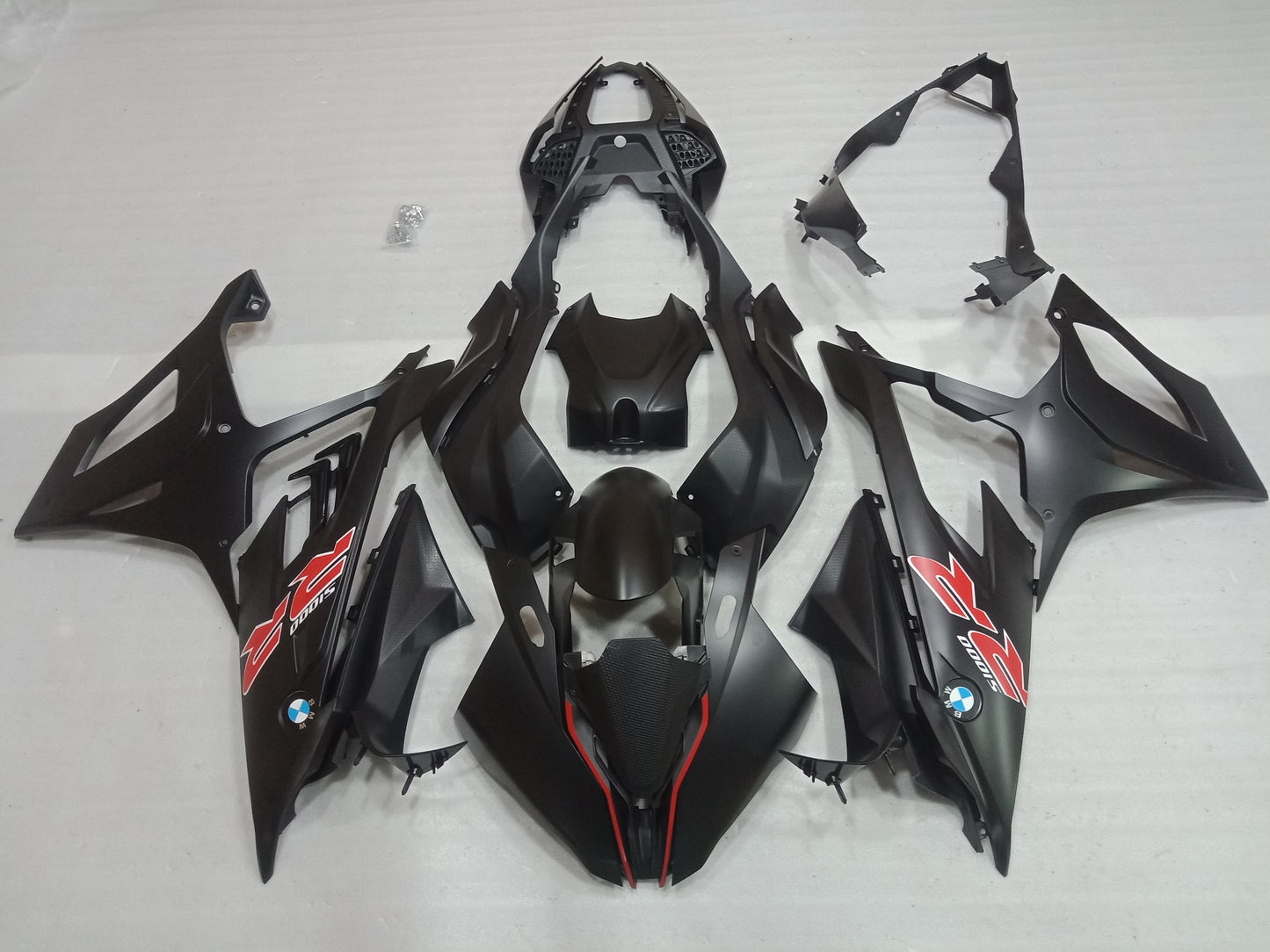 ---AU STOCKING---BMW S1000RR M1000RR 2019-2022 Black Fairing Kit