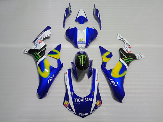 ---AU STOCKING--- Yamaha YZF-R1 R1 2015 - 2019 Fairing Kit Movistar Monster