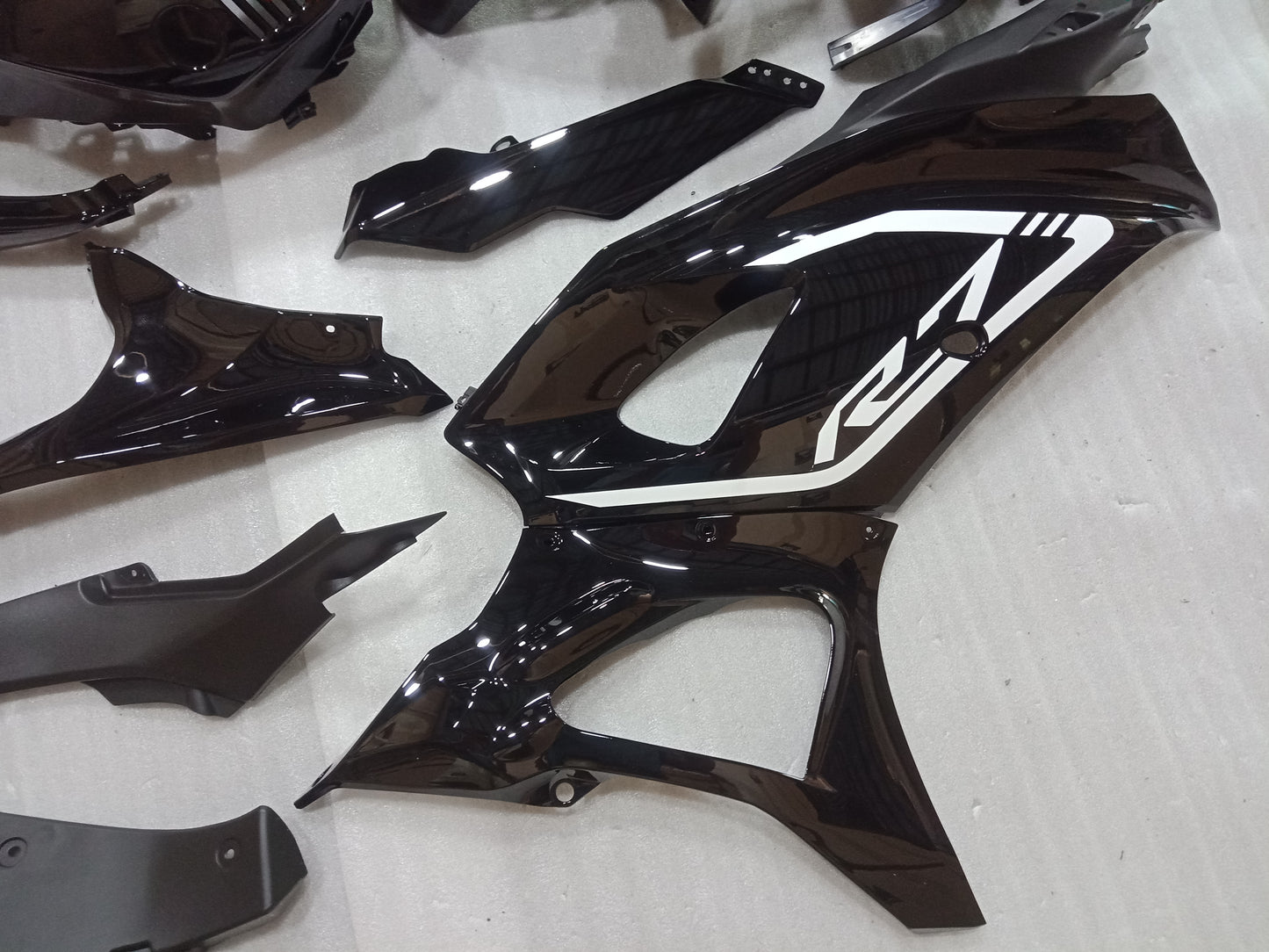 Black Fairing Kit For Yamaha R7
