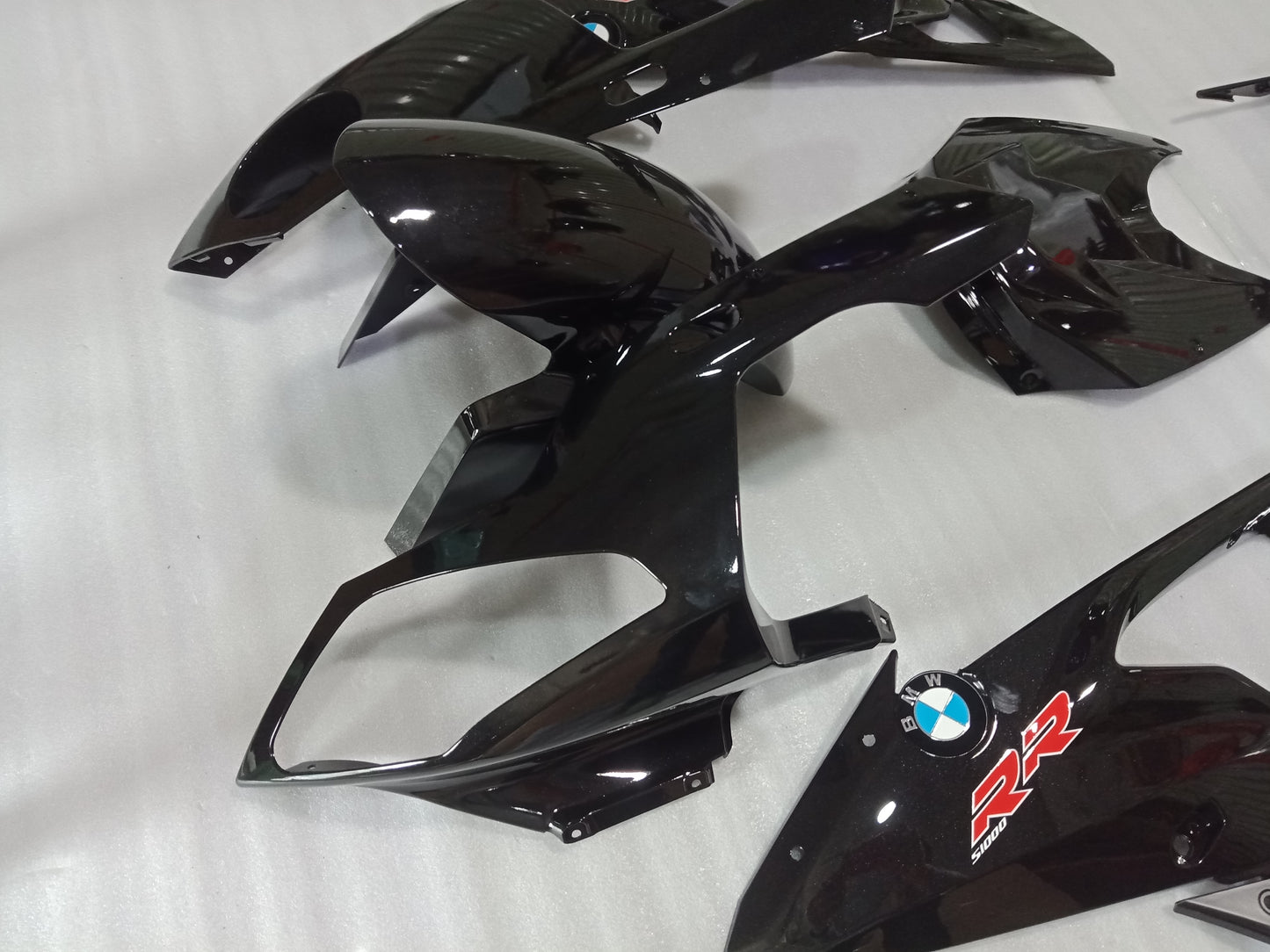 ---AU STOCKING---Black Fairing Kit for BMW S1000RR 2009 2010 2011 2012 2013 2014