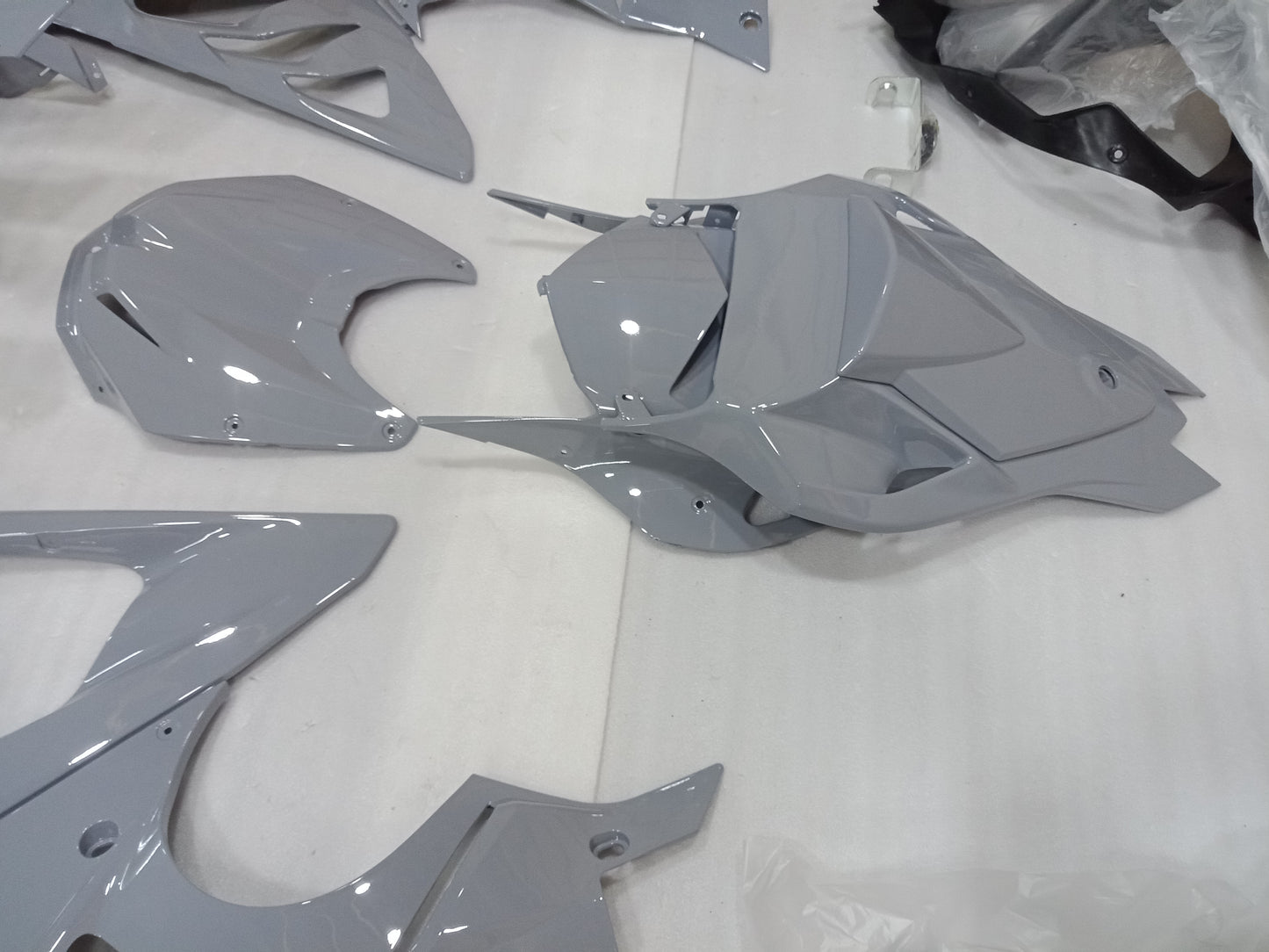 BMW S1000RR 2009-2014 Audi Nardo Grey Fairing