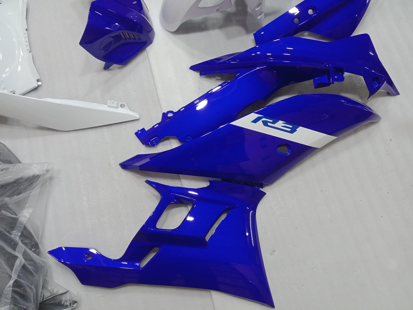 ---AU STOCKING---Blue Design Fairing Kit For Yamaha R3 YZF-R3 2019-2024