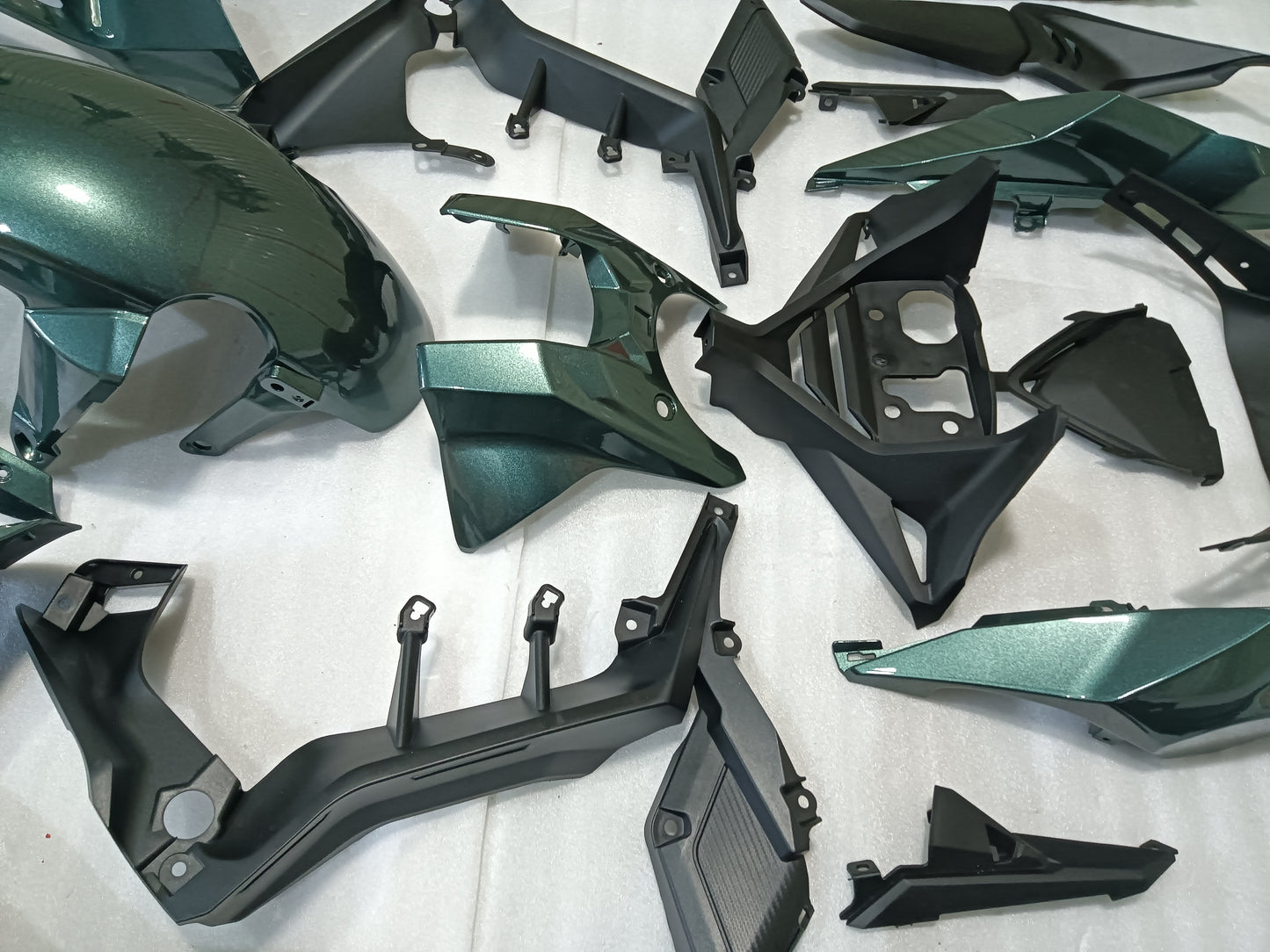 DARK FOREST GREEN FAIRING KIT FOR HONDA CBR650R 2021 2022 2023 2024
