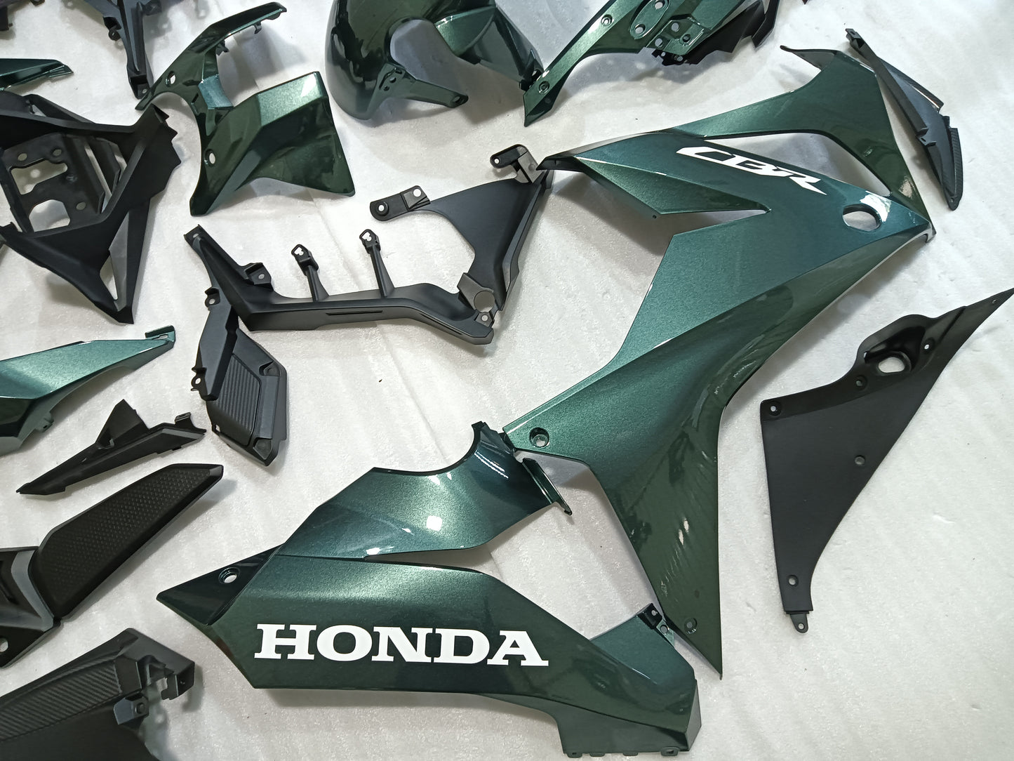 DARK FOREST GREEN FAIRING KIT FOR HONDA CBR650R 2021 2022 2023 2024