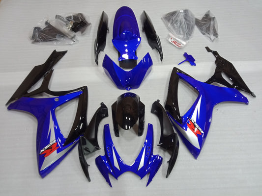 ---AU STOCKING---Blue Fairing Kit For Suzuki GSX-R 600 GSX-R 750 2006 2007