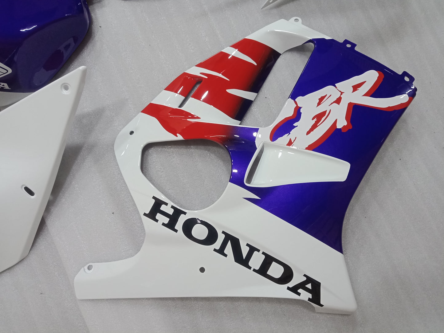 ---AU STOCKING---Tri-Color Honda CBR250RR MC19 1988 1989 Fairing Kit with Tank Cover
