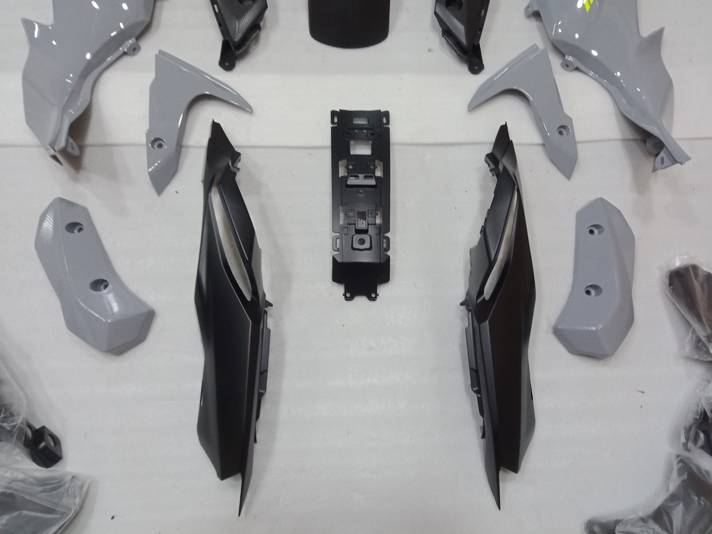---AU STOCKING--- Nardo Grey Fairing Kit For YAMAHA MT07 MT-07 2012 TO 2017