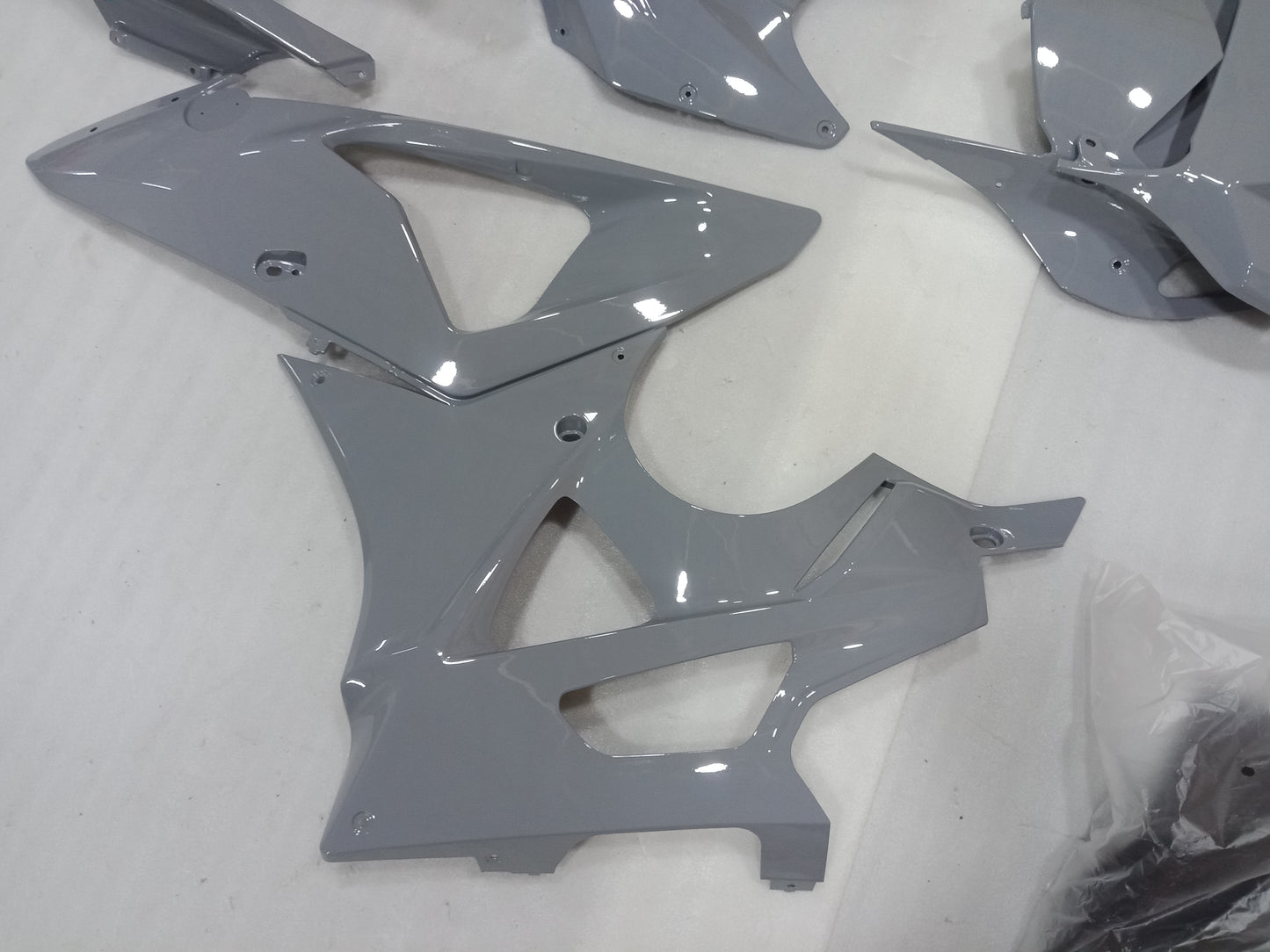 BMW S1000RR 2009-2014 Audi Nardo Grey Fairing