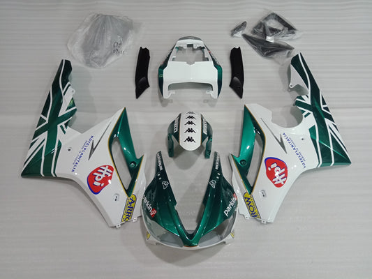 Green White Fairing Kit For Triumph Daytona 675R 2006 2007 2008