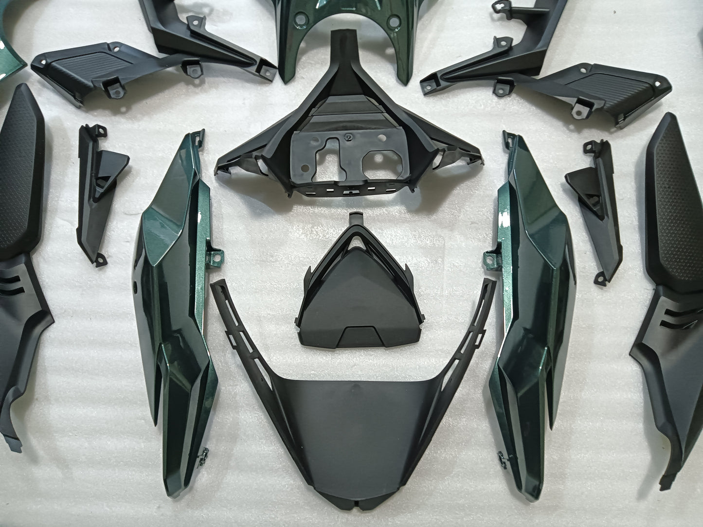 DARK FOREST GREEN FAIRING KIT FOR HONDA CBR650R 2021 2022 2023 2024