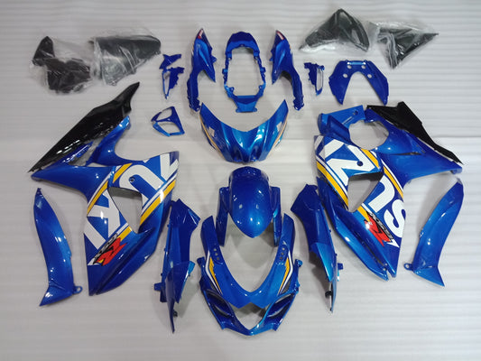 ---AU STOCKING---Fit Suzuki GSXR GSX-R 1000 2009 - 2016 Blue Design Fairing Kit
