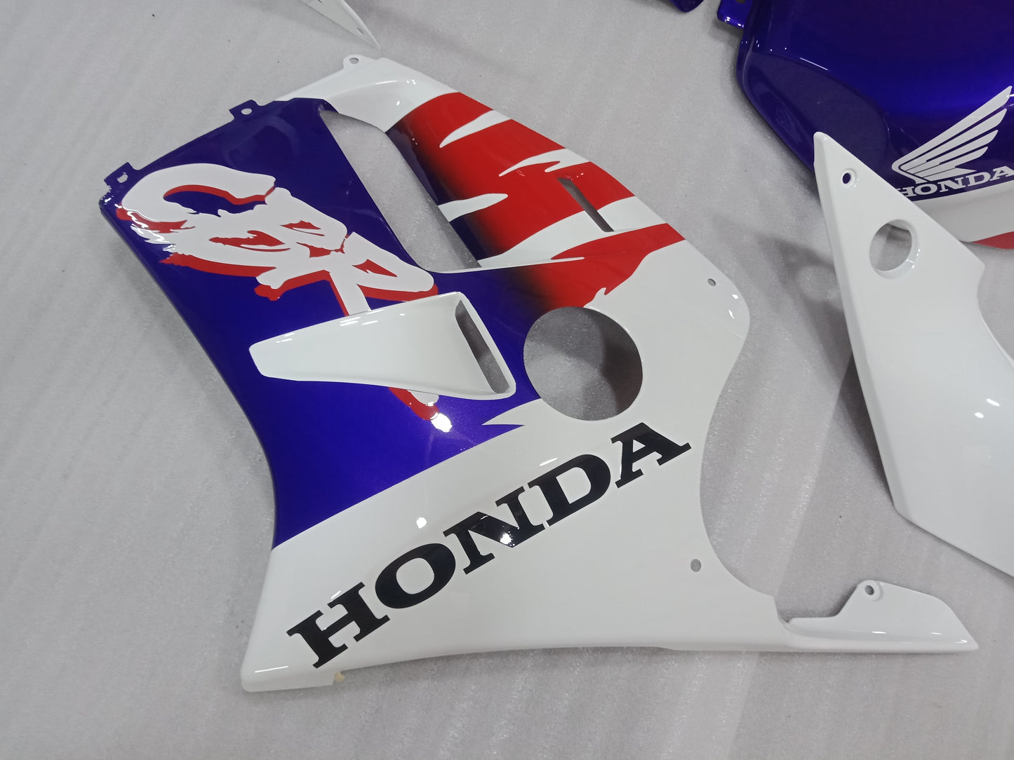 ---AU STOCKING---Tri-Color Honda CBR250RR MC19 1988 1989 Fairing Kit with Tank Cover