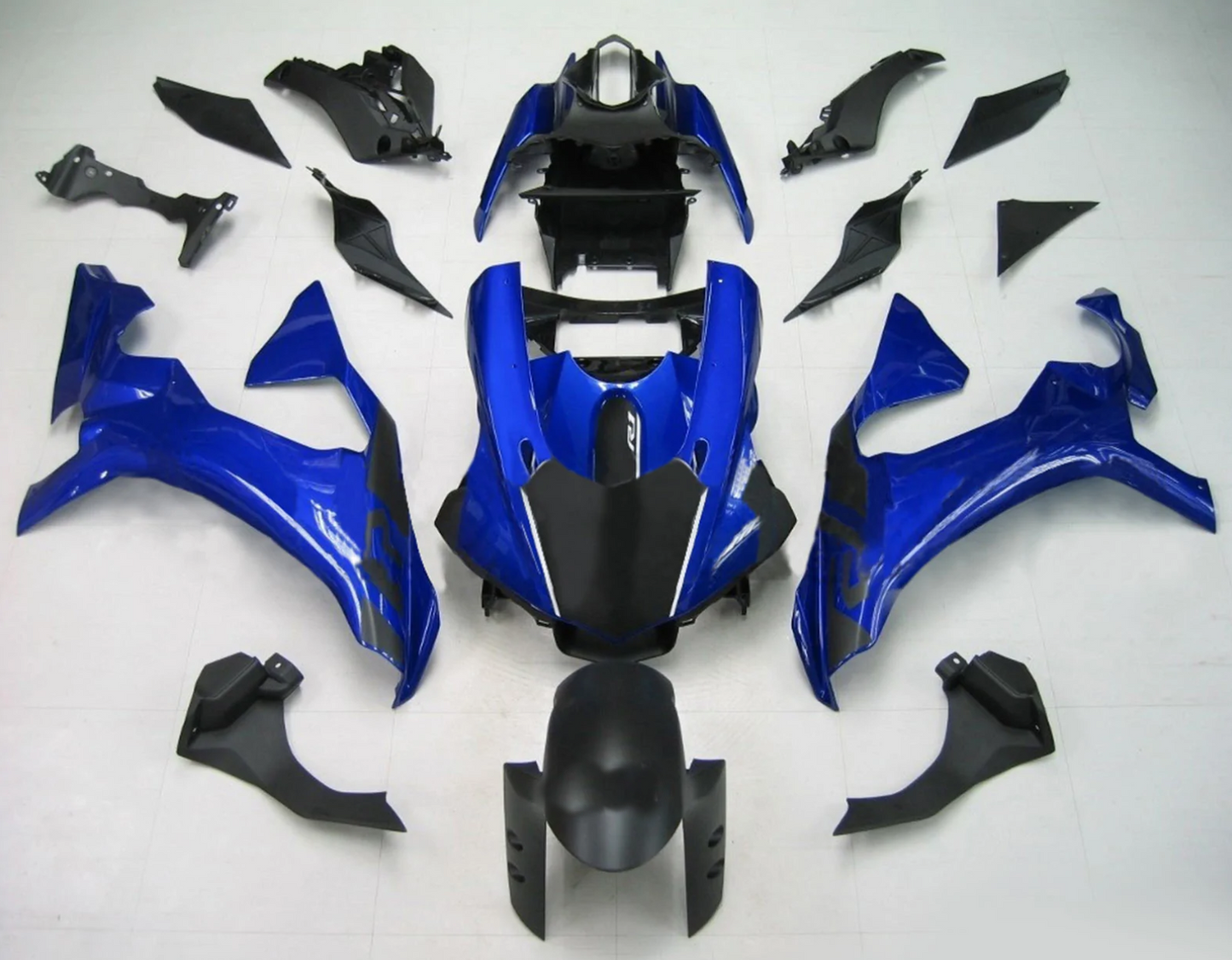 blue black fairing kit For Yamaha R1 Fairing 01