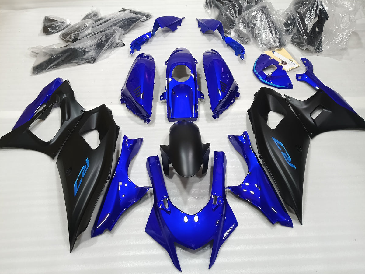 ---AU STOCKING--- Black Blue Fairing Kit For Yamaha R7 2021+