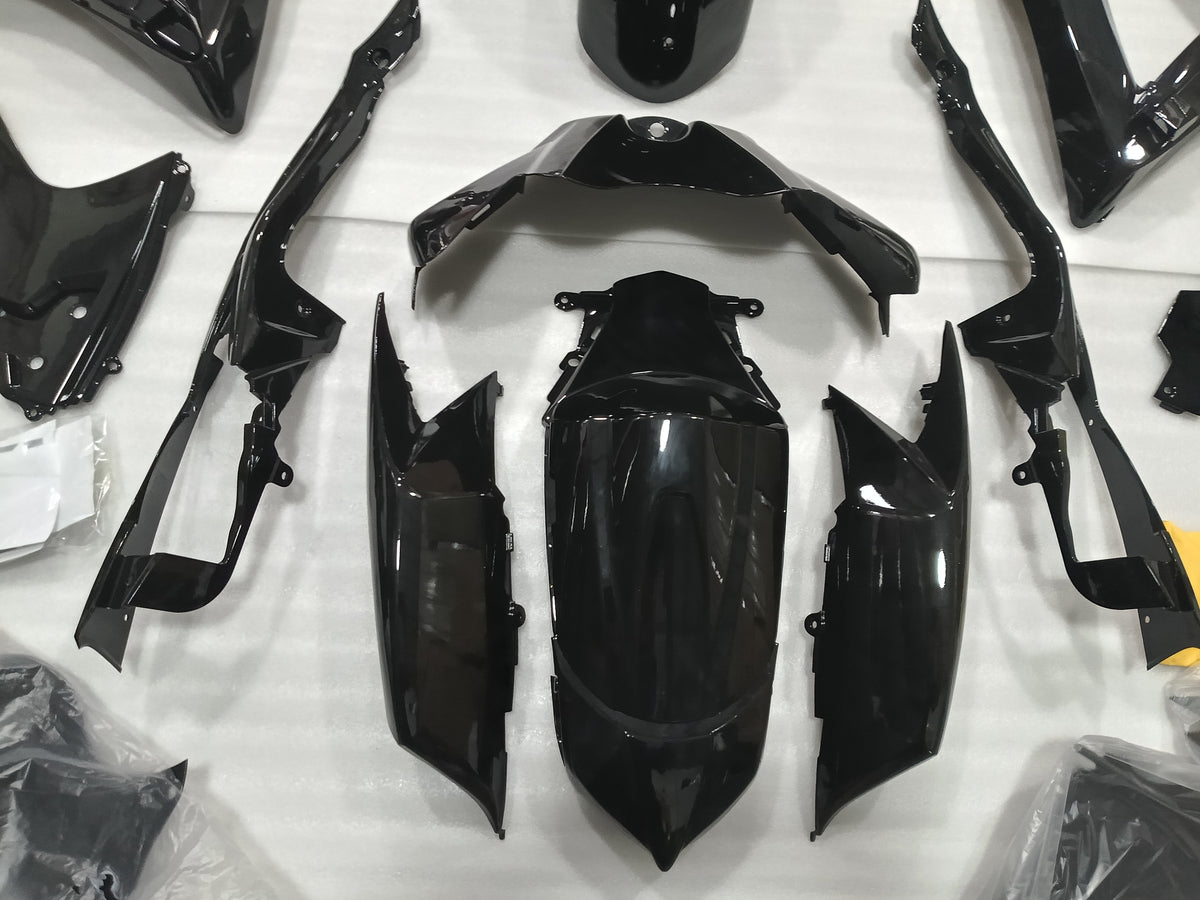---AU STOCKING---Fit Suzuki GSXR GSX-R 600 750 2008 2009 2010 K8 Gloss Black Fairing Kit