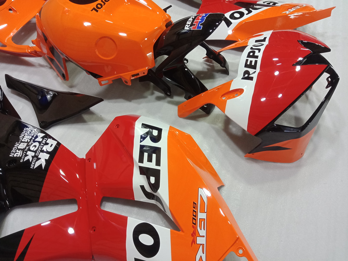 ---AU STOCKING---Repsol Fairing Kit For Honda CBR600RR 2013 - 2023 With Cowl