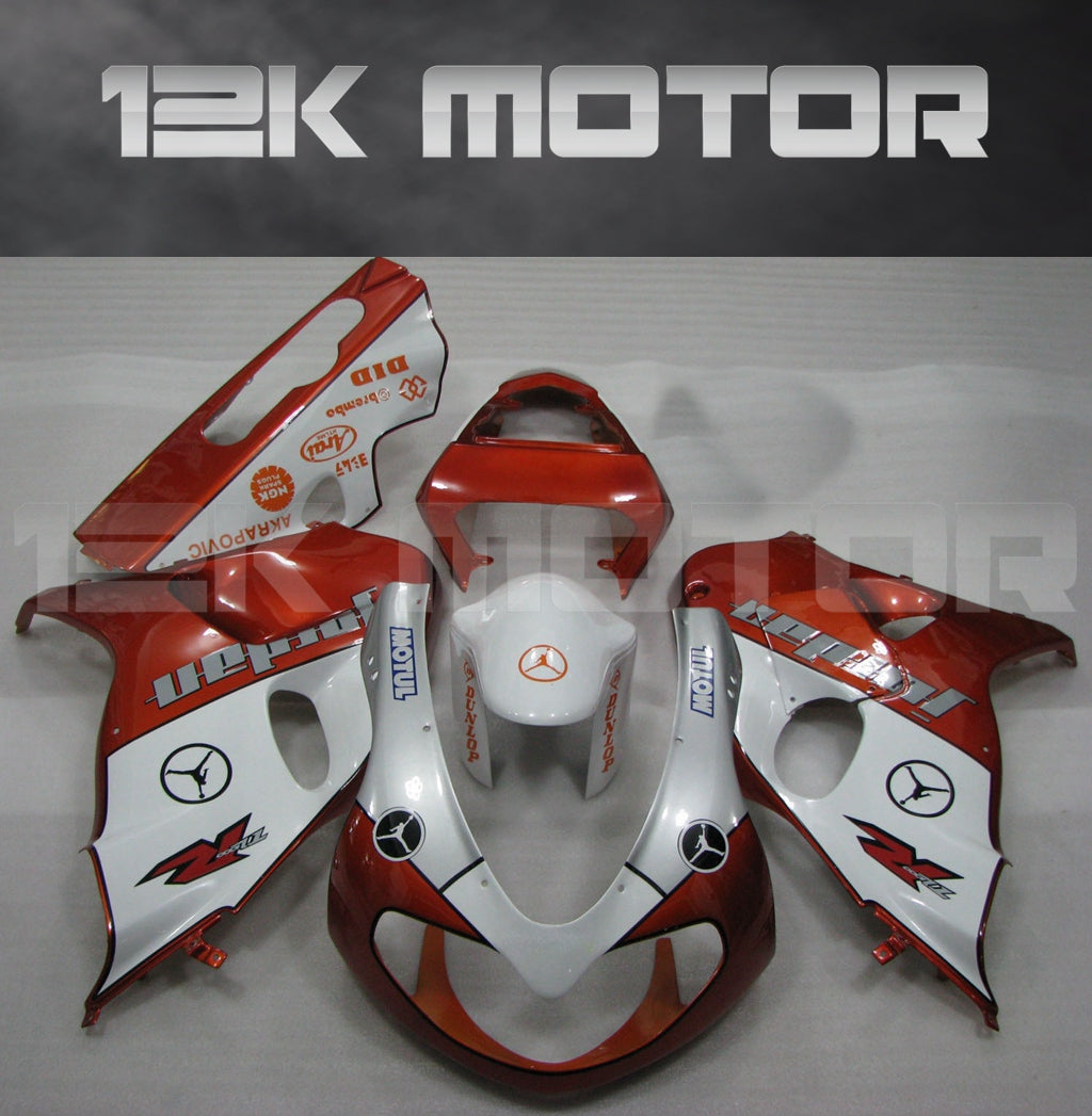 SUZUKI TL1000R 1998-2003 Fairing White Silver Red