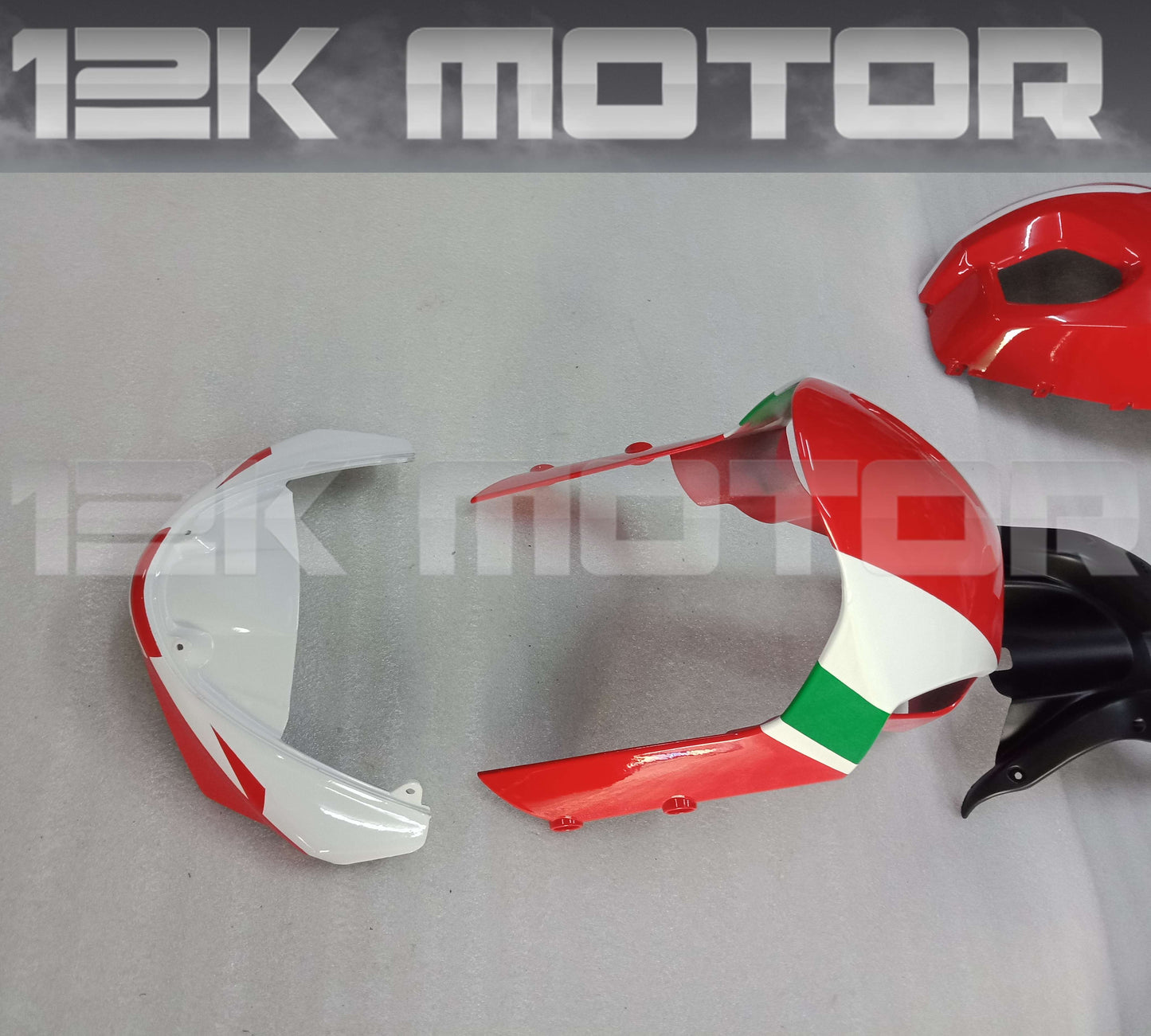 Red White Green Fairing For Ducati Monster 659 696 1100