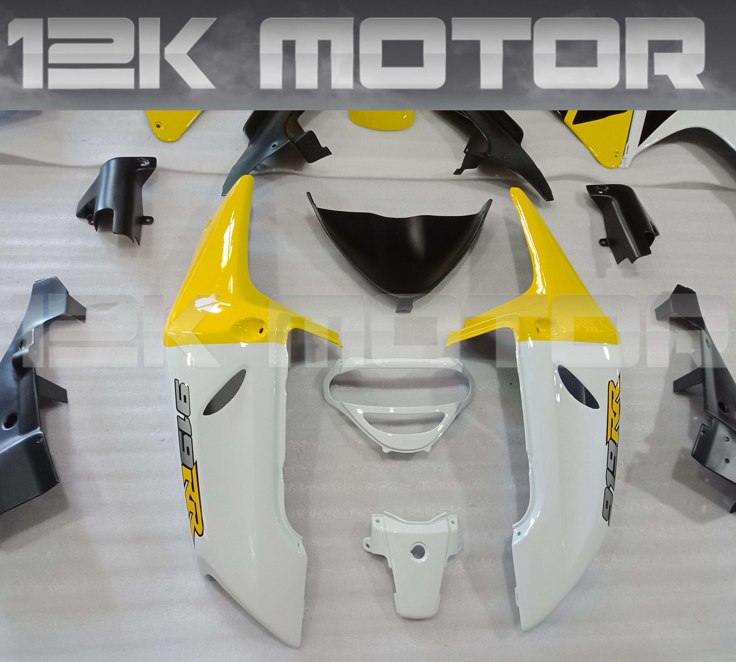 Yellow Fairing Kit Fit HONDA CBR900RR 1998 1999